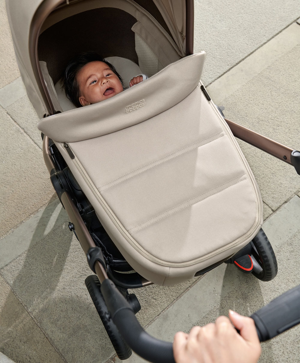Mamas &amp; Papas Carrycots Ocarro 2 Carrycot - Oatmeal