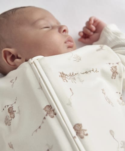 Mamas &amp; Papas Celebration Print Dreampod Swaddle - Newborn - 1 Tog
