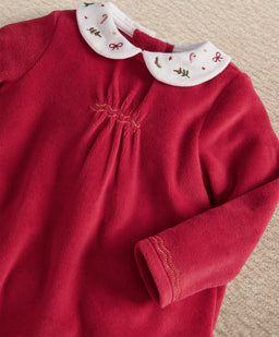 Mamas & Papas Christmas Red Printed All In One