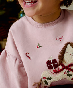 Mamas & Papas Christmas Rocking Horse Sweatshirt