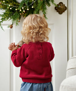 Mamas & Papas Christmas Santa Knitted Jumper