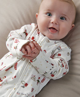 Mamas & Papas Christmas Santa Print All In One