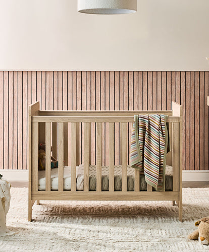 Mamas & Papas Convertible Cot Atlas Convertible Cot - Light Oak