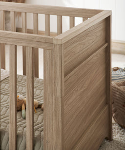 Mamas & Papas Cot Beds Barton Cotbed - Natural/Oak