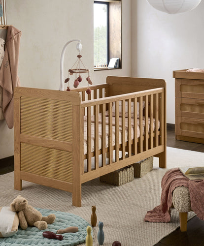 Mamas & Papas Cot Beds Esna Cotbed - Rattan