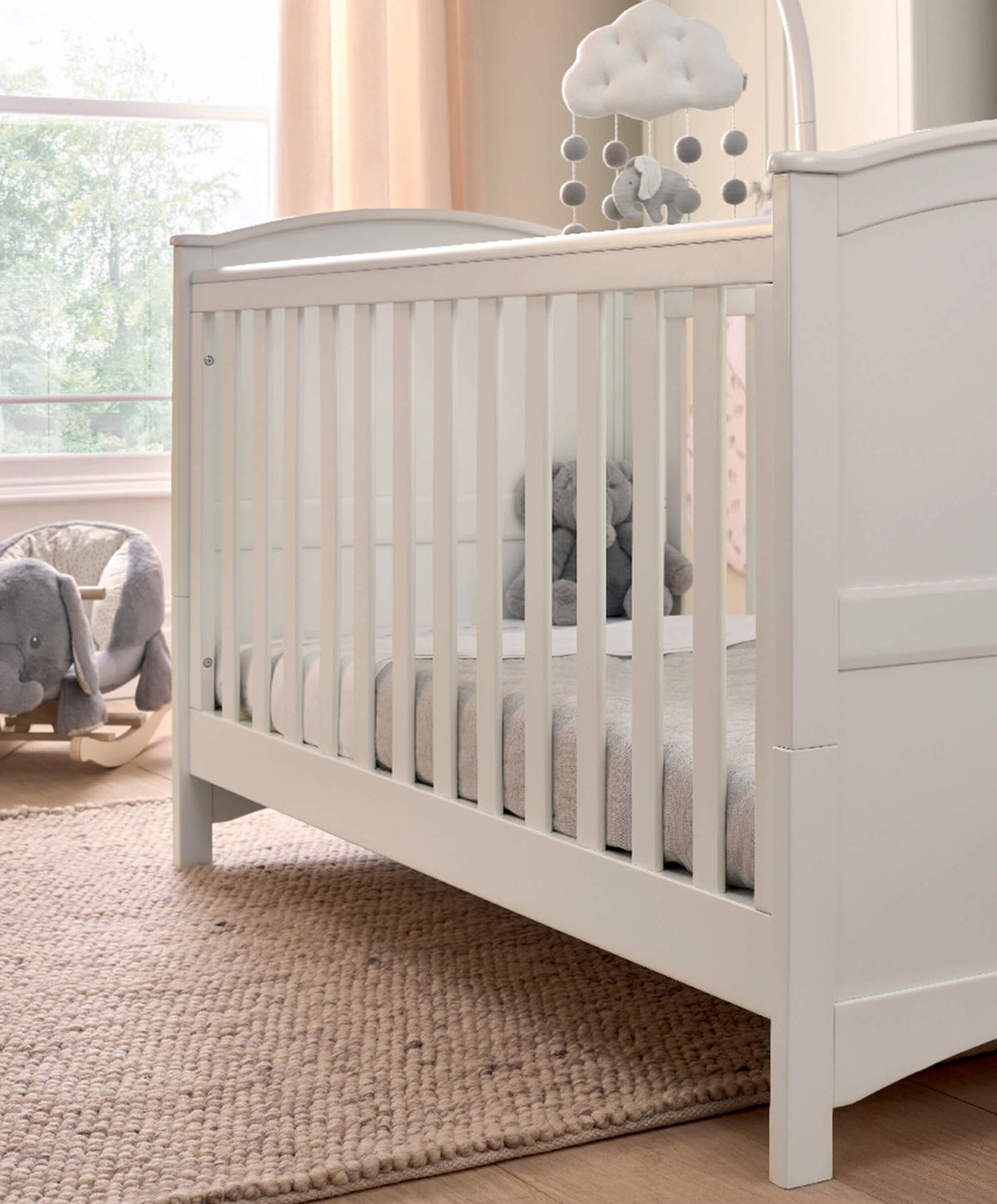 Purflo Sleep Tight Baby Bed - Soft White – Mamas & Papas IE