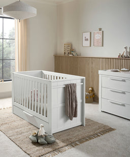 Mamas & Papas Cot Beds Franklin Cotbed - White Wash