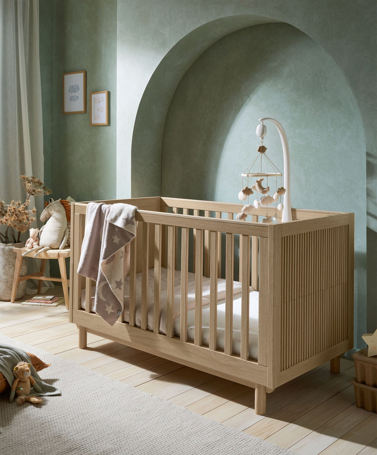 Mamas & Papas Cot Beds Oska Cotbed - Natural Oak