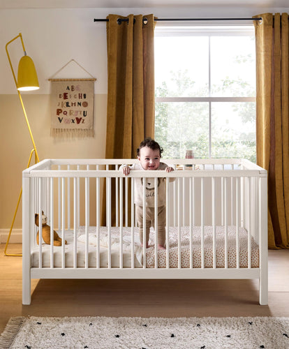 Mamas & Papas Cot Beds Solo Cotbed - White