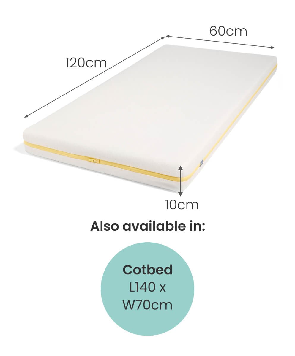 Mamas &amp; Papas Cot Mattresses Essential Airflow Spring Small Cotbed and Cot Mattress