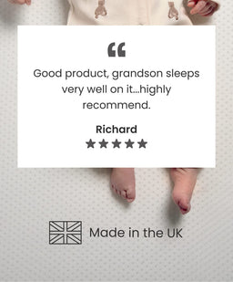 Mamas & Papas Cot Mattresses Premium Micro Motion Small Cotbed and Cot Mattress