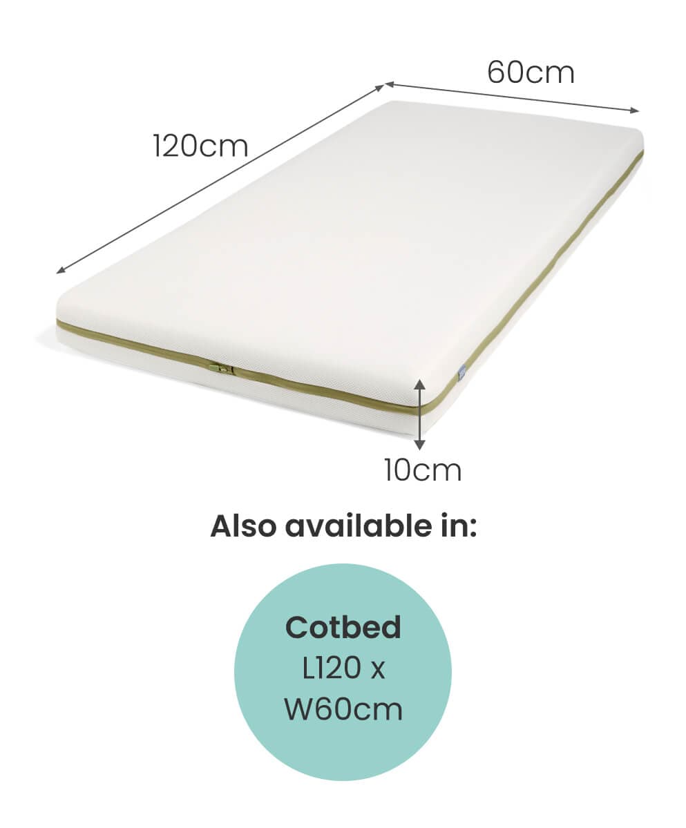 Mamas &amp; Papas Cot Mattresses Premium Pocket Spring Small Cotbed and Cot Mattress