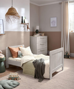 Mamas & Papas Cotbed Bundles Atlas Cotbed & Luxury Hybrid Twin Mattress Bundle - Nimbus White