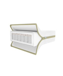 Mamas & Papas Cotbed Bundles Franklin Cotbed with Premium Pocket Spring Cotbed Mattress - Walnut