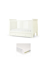 Mamas & Papas Cotbed Bundles Mia Cotbed & Premium Pocket Spring Mattress Bundle - White