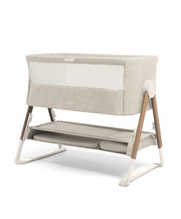 Mamas & Papas Cotbed Bundles Oska Nursery Bundle With Wide Dresser Changer & Lua Bedside Crib (6 Pieces) - Natural Oak