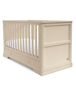 Mamas & Papas Cotbed Bundles Oxford Cotbed & Luxury Hybrid Twin Cotbed Mattress - Cashmere