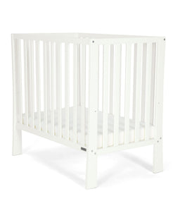 Mamas & Papas Cotbed Bundles Petite Cot Bundle with Essential Airflow Fibre Mattress (4 Pieces) - Pure White