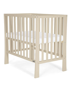Mamas & Papas Cotbed Bundles Petite Cot Bundle with Essential Pocket Spring Mattress (4 Pieces) - Cashmere