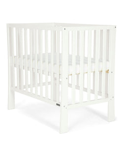 Mamas & Papas Cotbed Bundles Petite Cot Bundle with Essential Pocket Spring Mattress (4 Pieces) - Pure White