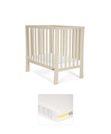 Mamas & Papas Cotbed Bundles Petite Cot Bundle with Essential Pocket Spring Mattress - Cashmere