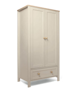 Mamas & Papas Cotbed Bundles Wedmore 3 Piece Cotbed Range With Premium Dual Core Mattress  - Cashmere/Oak