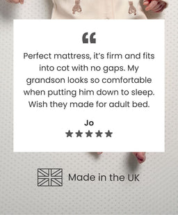 Mamas & Papas Cotbed Mattresses Essential Airflow Fibre Cotbed Mattress