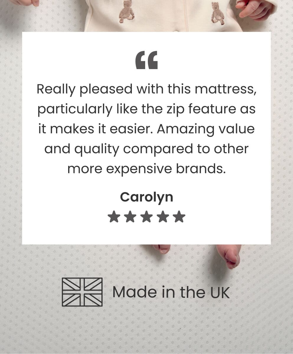Mamas &amp; Papas Cotbed Mattresses Luxury Hybrid Twin Cotbed Mattress