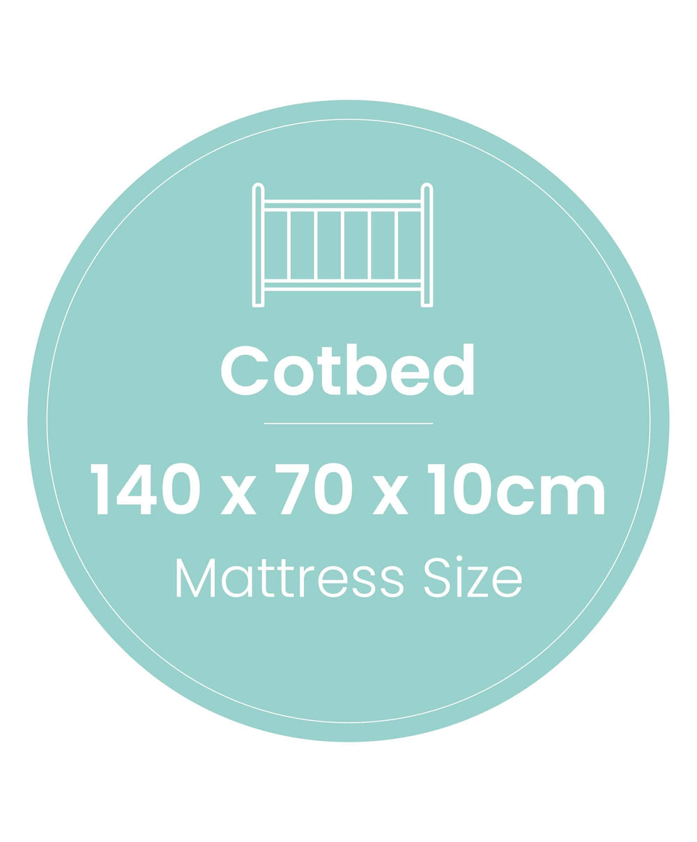 Mamas &amp; Papas Cotbed Mattresses Premium Dual Core Cotbed Mattress