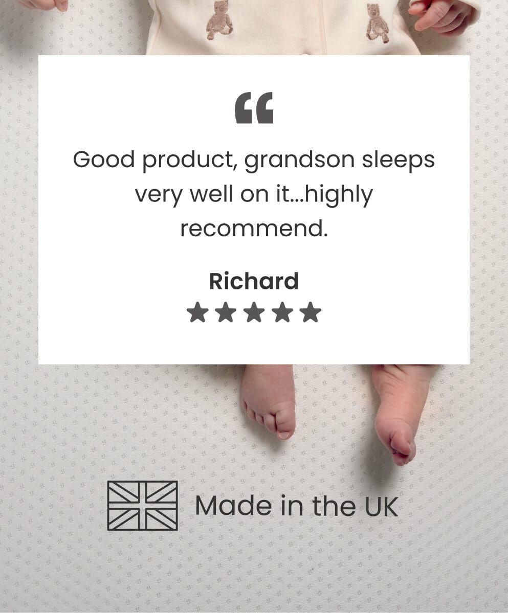 Mamas &amp; Papas Cotbed Mattresses Premium Micro Motion Cotbed Mattress