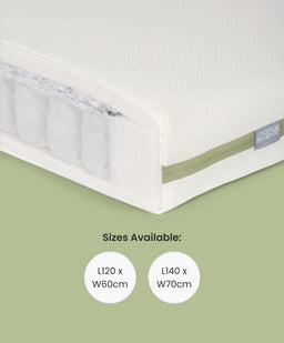 Mamas & Papas Cotbed Mattresses Premium Pocket Spring Cotbed Mattress