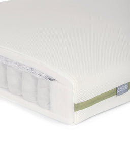 Atlas Cotbed with Premium Pocket Spring Cotbed Mattress - Stone