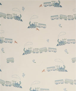 Mamas & Papas Cotbed Sheets Cotbed Fitted Sheets (2 Pack) - Train
