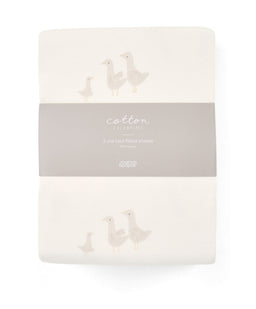 Mamas & Papas Cotbed Sheets Cotbed Fitted Sheets (Pack of 2) - Waddle Duck