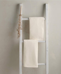 Mamas & Papas Cotbed Sheets Cotton Essentials Cotbed Fitted Sheets (2 pack) - Cream