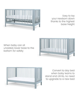 Mamas & Papas Cotbeds Arbor Cotbed - Bluebell
