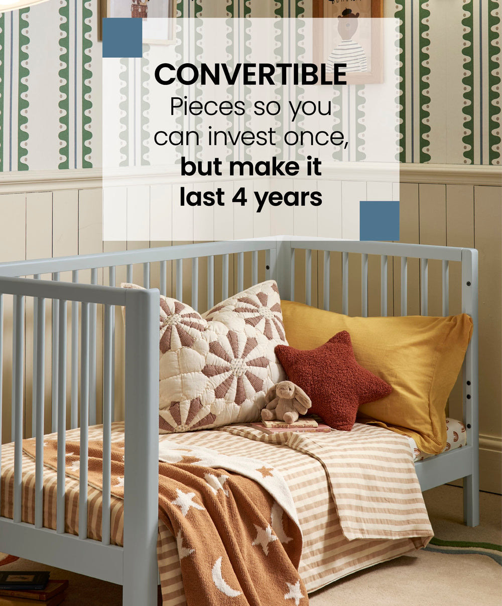 Mamas &amp; Papas Cotbeds Arbor Cotbed - Bluebell