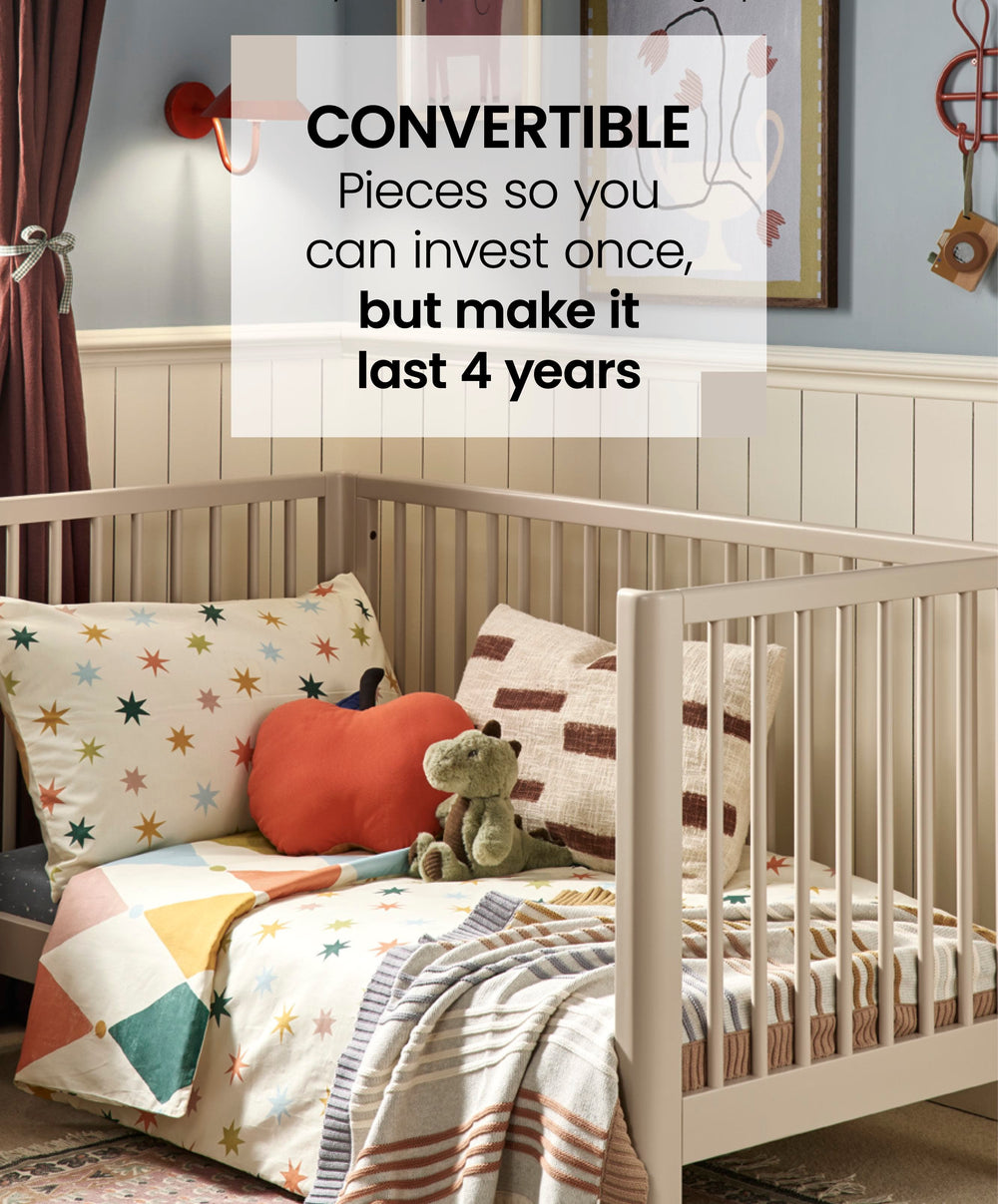 Mamas &amp; Papas Cotbeds Arbor Cotbed - Cashmere