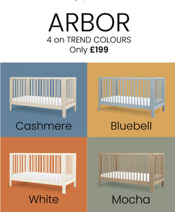 Mamas & Papas Cotbeds Arbor Cotbed - Cashmere