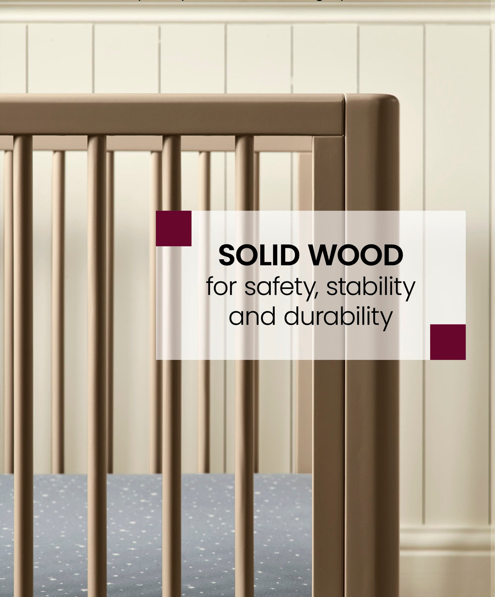 Mamas &amp; Papas Cotbeds Arbor Cotbed - Mocha