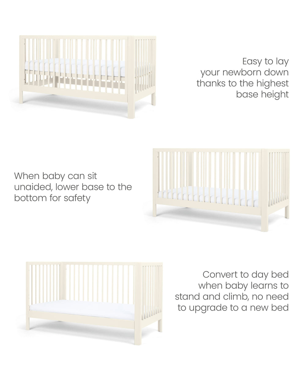 Mamas &amp; Papas Cotbeds Arbor Cotbed - White