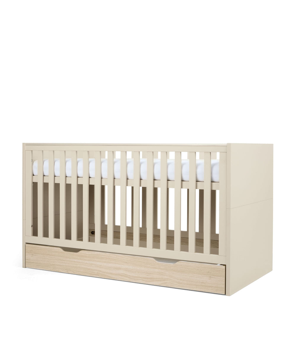 Mamas &amp; Papas Cotbeds Riga Cotbed - Cashmere