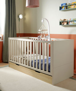 Mamas & Papas Cotbeds Riga Cotbed - Cashmere