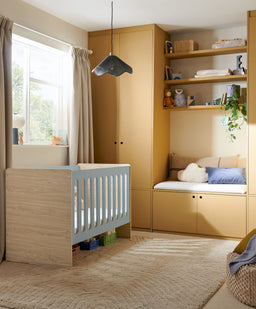 Mamas & Papas Cots Vyne Cot - Bluebell/Oak