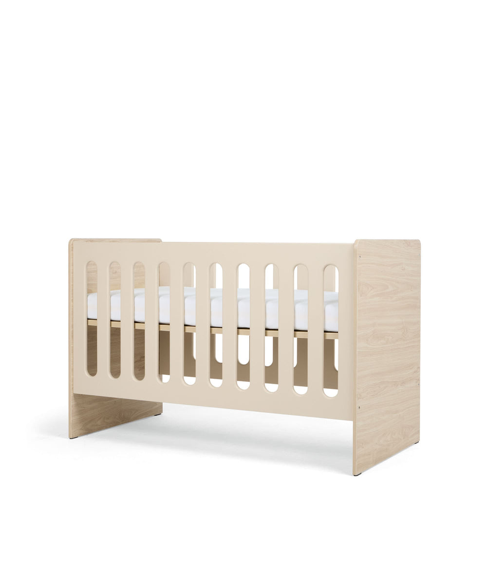 Mamas &amp; Papas Cots Vyne Cot - Cashmere/Oak