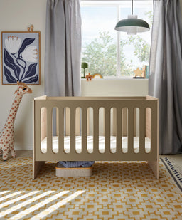 Mamas & Papas Cots Vyne Cot - Mocha/Oak