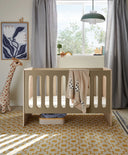 Mamas & Papas Cots Vyne Cot - Mocha/Oak