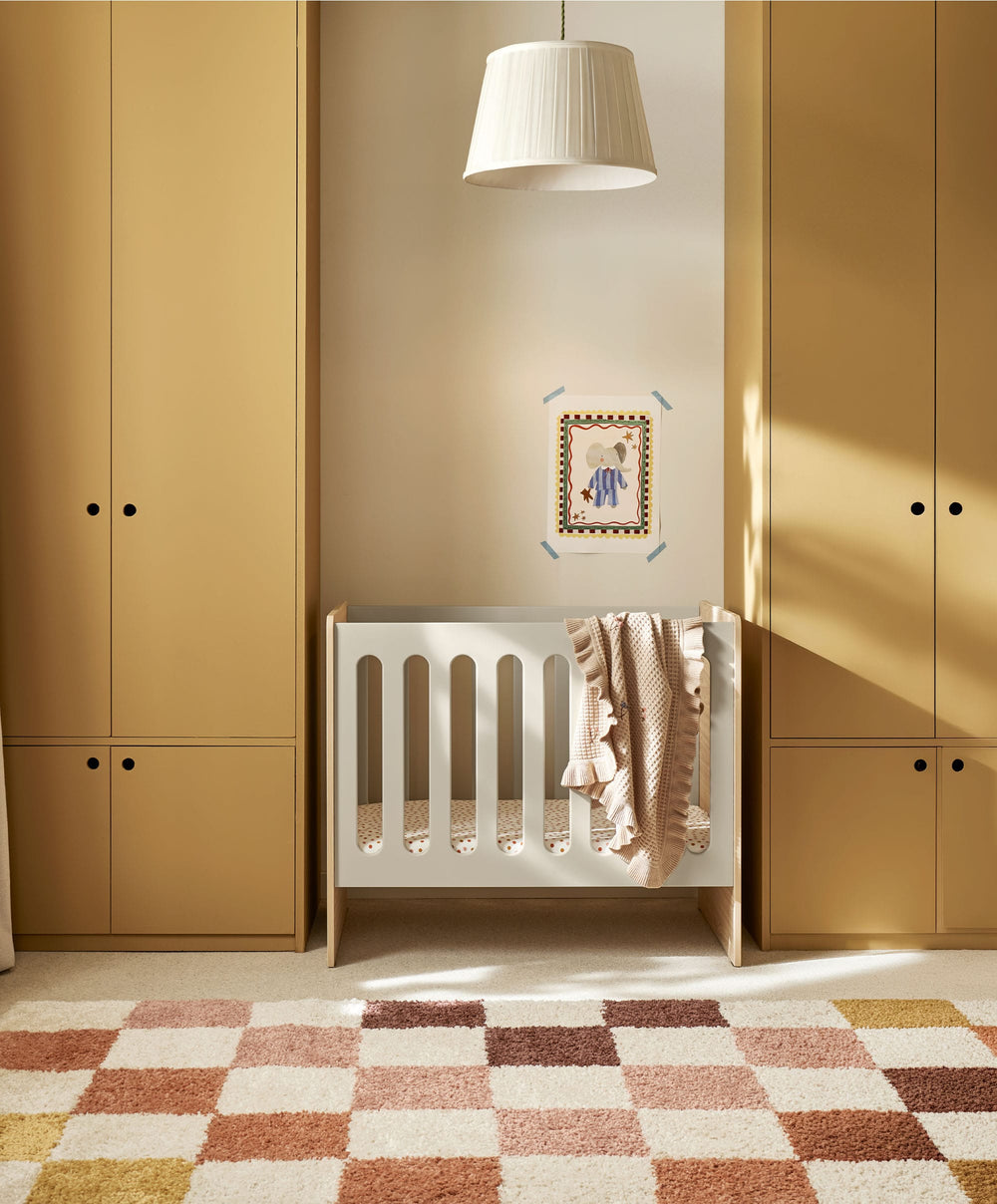 Mamas &amp; Papas Cots Vyne Mini Cot - Cashmere Oak