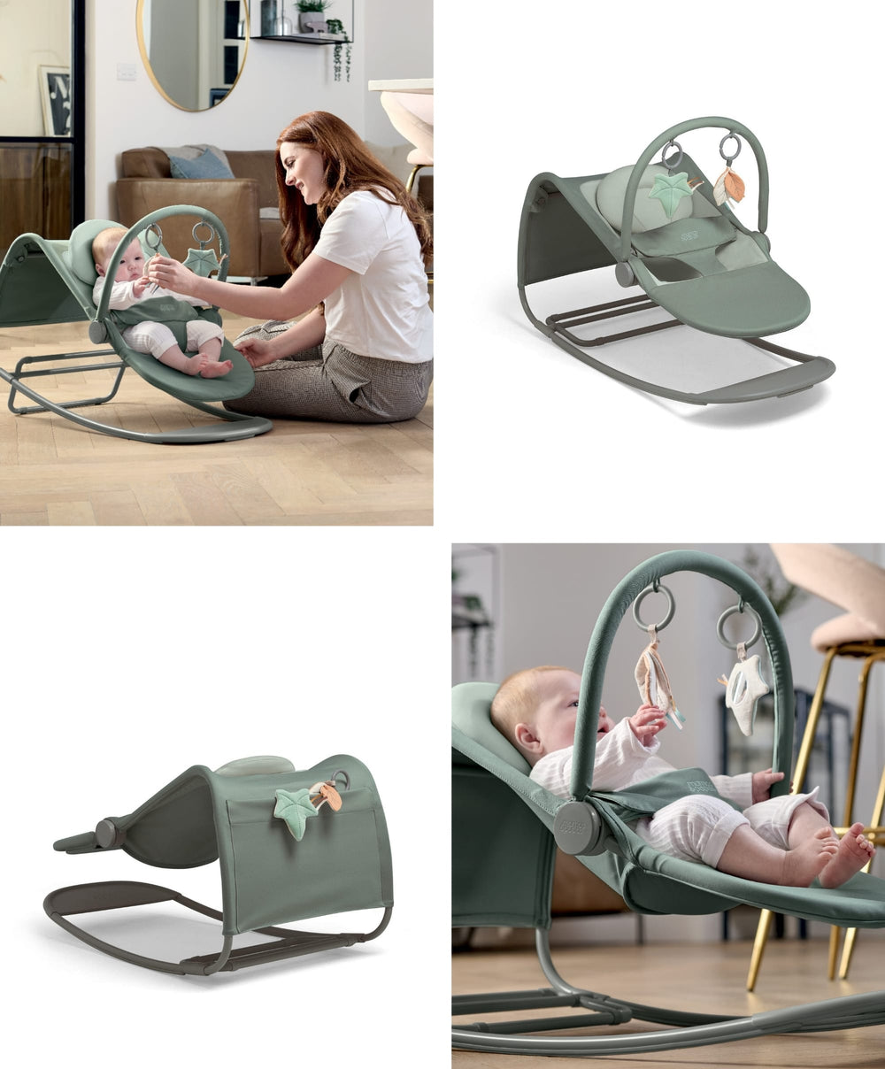 Mamas &amp; Papas Cradle Newborn Essentials Bundle (7 Pieces) - Eucalyptus