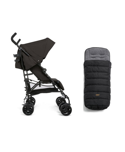 Mamas & Papas Cruise Buggy & Footmuff Bundle - Black